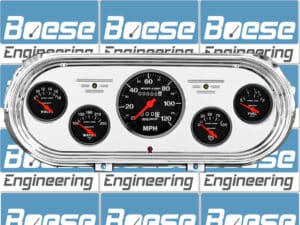 1962-1965 Chevy Nova billet aluminum dash insert w/ Sport-Comp Gauges