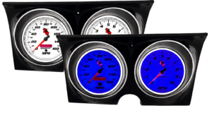 1967-1968 Chevy Camaro Adapter Rings w/ Auto Meter C2 Gauges