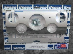 1940 Ford Deluxe 5 gauge Billet Aluminum Gauge Panels