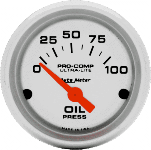 Oil Pressure Gauges