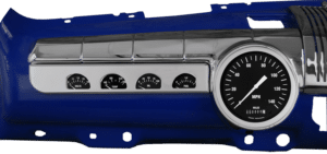 1942-1948 Ford Aluminum Gauge Panels w/ Classic Instruments Hot Rod Gauges