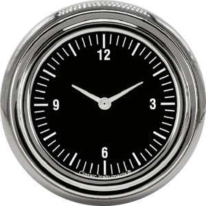 1949-1950 Ford Car Aluminum Clock Insert w/ 2 5/8" Classic Instruments Quartz Clock