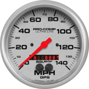 4481 AutoMeter Ultra-Lite 5" GPS 0-140 MPH Speedometer