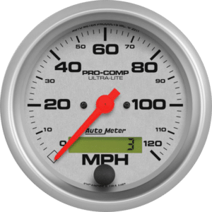 4487 AutoMeter Ultra-Lite 3 3/8" Electric 0-120 MPH Speedometer