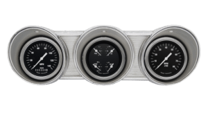 1962-1963 Ford Fairlane Aluminum Gauge Panel Adapter w/ Classic Instruments Hot Rod Gauges