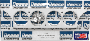 1963-1964 Ford Galaxie Gauge Aluminum Gauge Panels