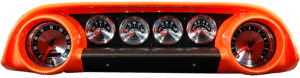 1963-1964 Ford Galaxie Aluminum Gauge Panels w/ Auto Meter American Muscle Gauges
