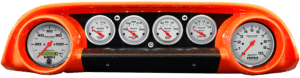 1963-1964 Ford Galaxie Aluminum Gauge Panels w/ Ultra-Lite Gauges