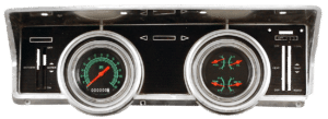 1966-1967 Ford Falcon / Ranchero Aluminum Adapter Kit w/ Classic Instruments Gauges G/Stock Gauges