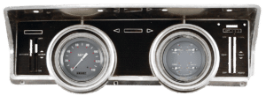 1966-1967 Ford Falcon / Ranchero Aluminum Adapter Kit w/ Classic Instruments Gauges SG Series Gauges