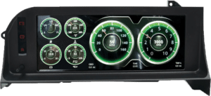 1987-1993 Ford Mustang Invision LCD Direct Fit Dash Kit by Auto Meter