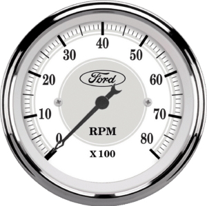 880088 Auto Meter Ford Masterpiece 3-1/8" In-Dash 8,000 RPM Tachometer