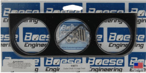 Aluminum Under Dash 3 Gauge Panel for 2 1/16" or 2 1/8" Gauges