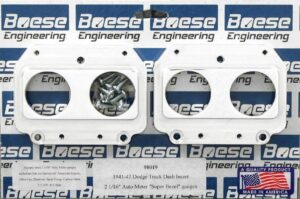 1939-1947 Dodge Truck 4 gauge Billet Aluminum Gauge Panels