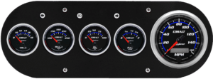 1954-1958 Dodge Truck Billet Aluminum Gauge Panel w/ Auto Meter Cobalt Gauges