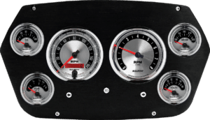 1959-1960 Dodge Truck Aluminum 6 Gauge Panel w/ Auto Meter American Muscle Gauges