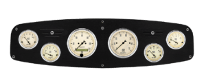 1961-1968 Dodge Truck Aluminum Gauge Panel w/ AutoMeter Antique Beige Gauges