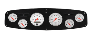 1961-1968 Dodge Truck Aluminum Gauge Panel w/ Auto Meter Arctic White Gauges