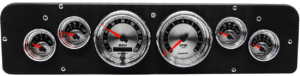 1969-1971 Dodge Truck Aluminum Dash Insert w/ Auto Meter American Muscle Gauges (8mm LEDs)