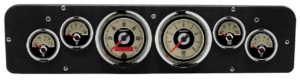 1969-1971 Dodge Truck Aluminum Dash Insert w/ Auto Meter Cruiser Gauges (8mm LEDs)