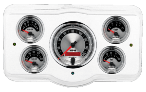 1936 Dodge Car Billet Aluminum Dash Insert w Auto Meter American Muscle Gauges