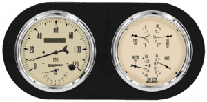 1938 Dodge Car Gauge Panels