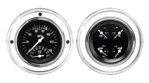 1952-1955 Buick Aluminum Gauge Panels w/ Classic Instruments Hot Rod Gauges (Ultimate Speedometer)