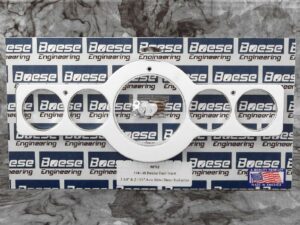 1941-1948 Pontiac 5 gauge Billet Aluminum Gauge Panels