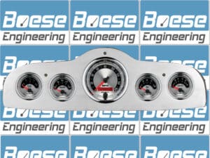 1949-1952 Pontiac Aluminum Dash Insert w/ Auto Meter American Muscle Gauges