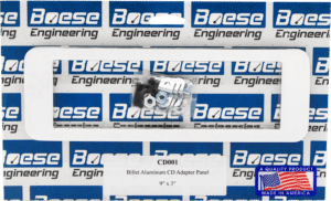 CD001 Universal Aluminum Single DIN CD Patch Panel 9" x 3"