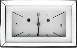 1957 Chevy Classic Instruments Clock (white)