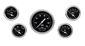 HR00SLF Classic Instruments Hot Rod 5 Gauge Kit (3 3/8" & 2 1/8")