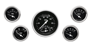 HR35SLF Classic Instruments Hot Rod 5 Gauge Kit (3 3/8" & 2 1/8")