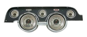 1967-1968 Mustang Package by Classic Instruments (All American Nickel)