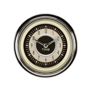 NT90SHC Classic Instruments 2 1/8" Nostalgia VT Clock